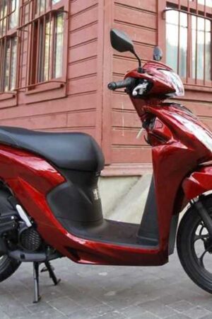 KİRALIK HONDA DİO ÇANTA İŞLİ BORDO